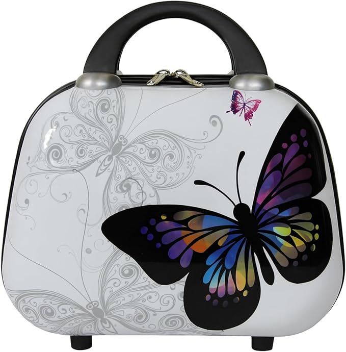 World Traveler Butterfly Luggage, 4-Piece Set