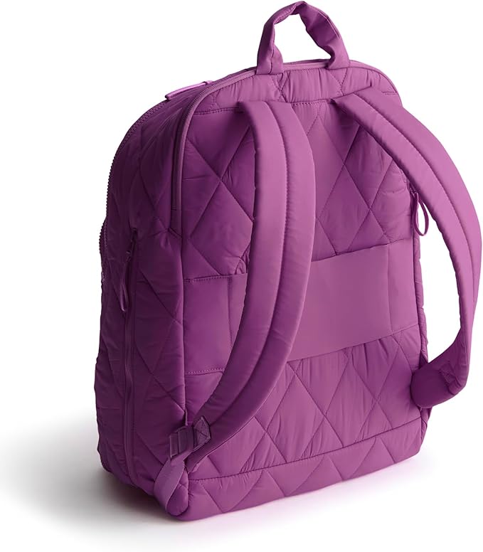 Vera Bradley Women's Featherweight Westover Hybrid Backpack, Iris Orchid, One Size
