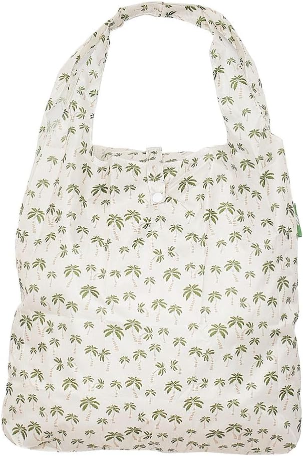ECO CHIC Foldable Reusable Grocery Bags - Lightweight, Recycled & Reusable Shopping Bag - Waterproof Packable Tote