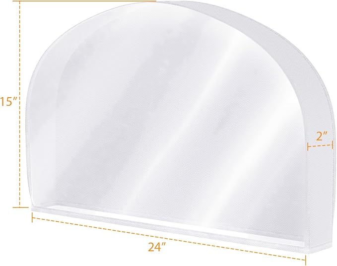 Kntiwiwo Shoulder Covers for Hanging Clothes (Set of 10) Breathable Garment Dust Covers Clothes Protectors Covers for Closet with 2" Gusset for Suit, Coats, Jackets, Dress