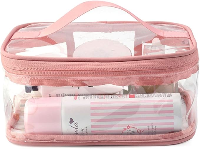 BallHull Makeup Bag Zipper Waterproof Portable Travel Storage Pouch 2 Pcs