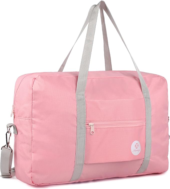 For Spirit Airlines Personal Item Bag 18x14x8 Foldable Travel Duffel Bag Tote Carry on Luggage Duffle Overnight for Women and Men