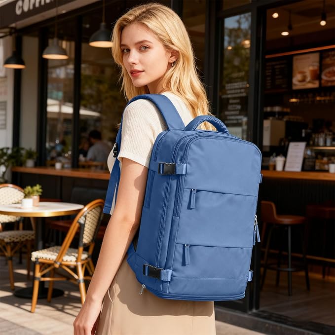 Travel Backpack for Women Airline Approved Carry on Backpack for Airplanes Mochila De Viaje Personal Item Travel Bag Spirit Airlines Personal Item Bag 18x14x8 Backpack for Traveling on Airplane