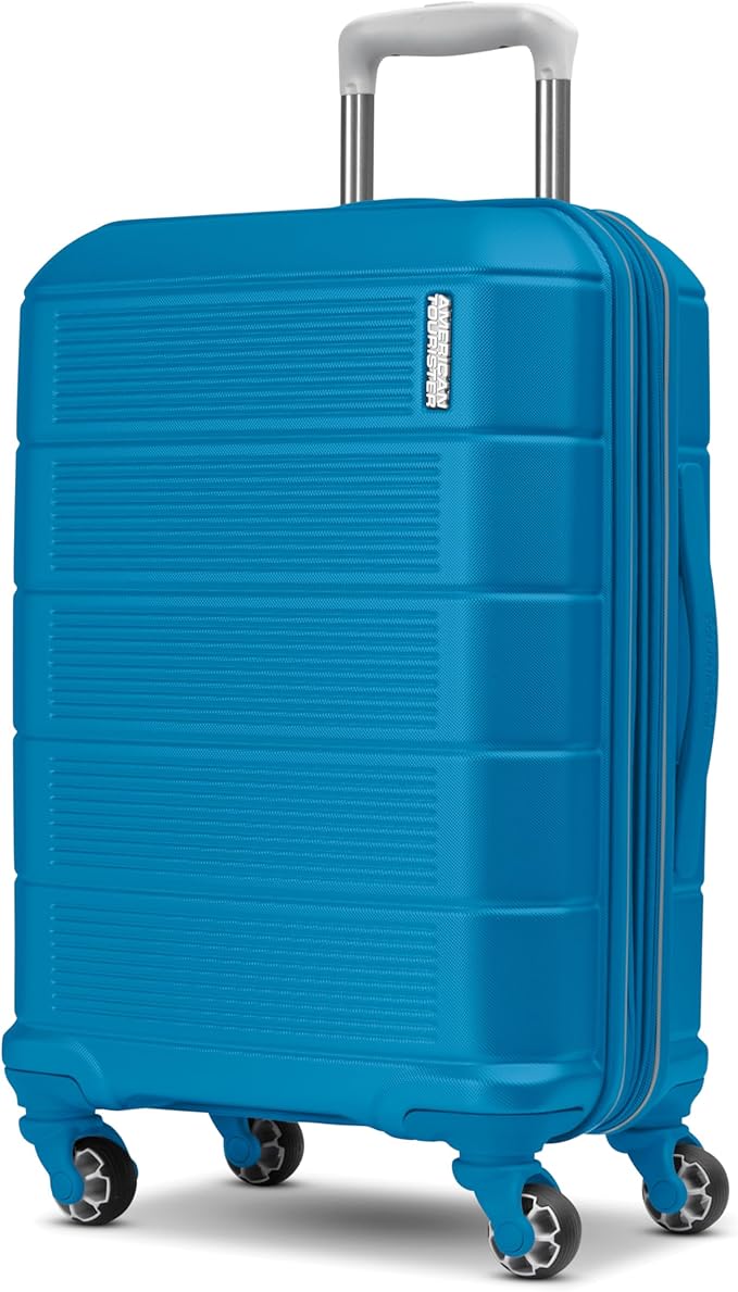American Tourister Stratum 2.0 Expandable Hardside Luggage with Spinner Wheels, Adriatic Sea, 3-Piece Set (20/24/28)