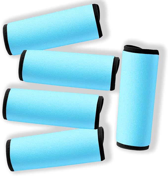Neoprene Luggage Handle Wraps for Traveling Bright Color Luggage Identifiers|Handle Wraps|Handle Covers