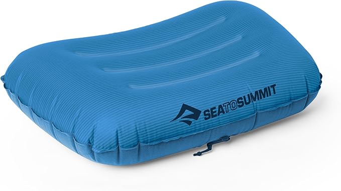 Sea to Summit Aeros Ultralight Inflatable Camping and Travel Pillow, Large, Turkish Tile