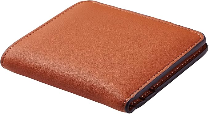 Toughergun Women’s Small Slim Leather Wallet with RFID Protection, Compact Bifold Mini Purse with Clear ID Window