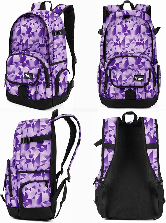 rickyh style School Backpack Travel Bag for Men & Women Lightweight College Back Pack with Laptop Compartmen