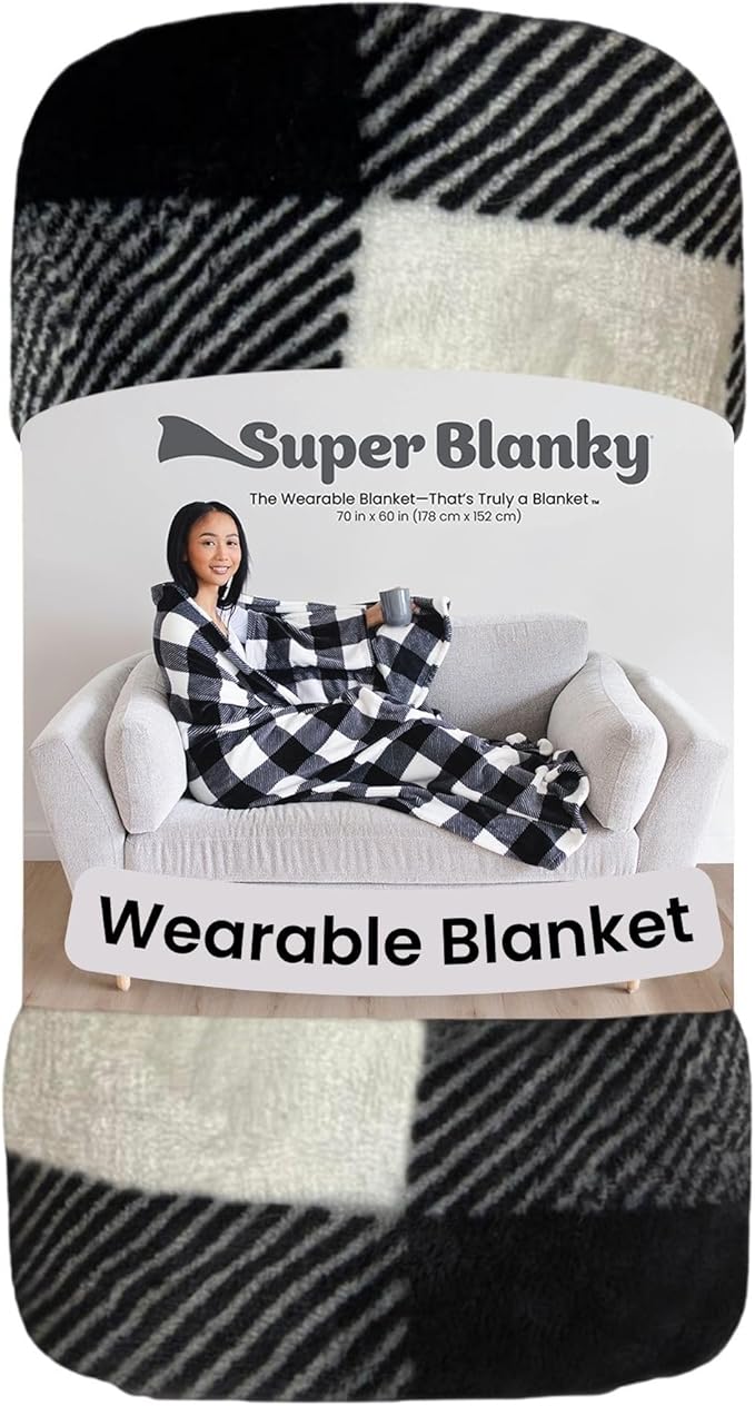 Wearable Blankets for Women, Adult Wearable Blanket Men, Mother's Day Gifts for Her, Wife Birthday Gift Ideas