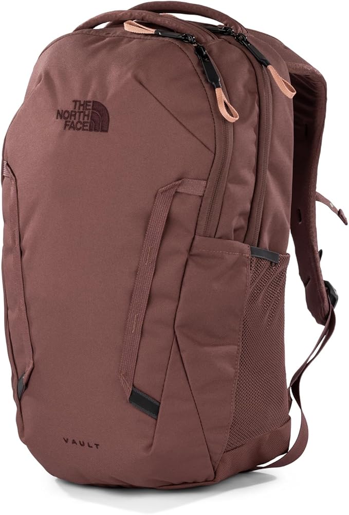 The North Face Women's Vault Everyday Laptop Backpack - PFAS Free, Marron Purple/Pink Clay, One Size