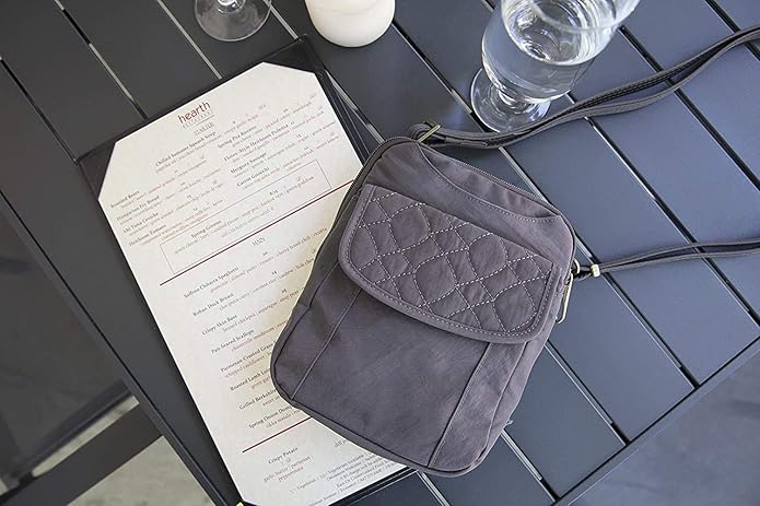 Travelon Anti-Theft Signature Quilted Slim Pouch
