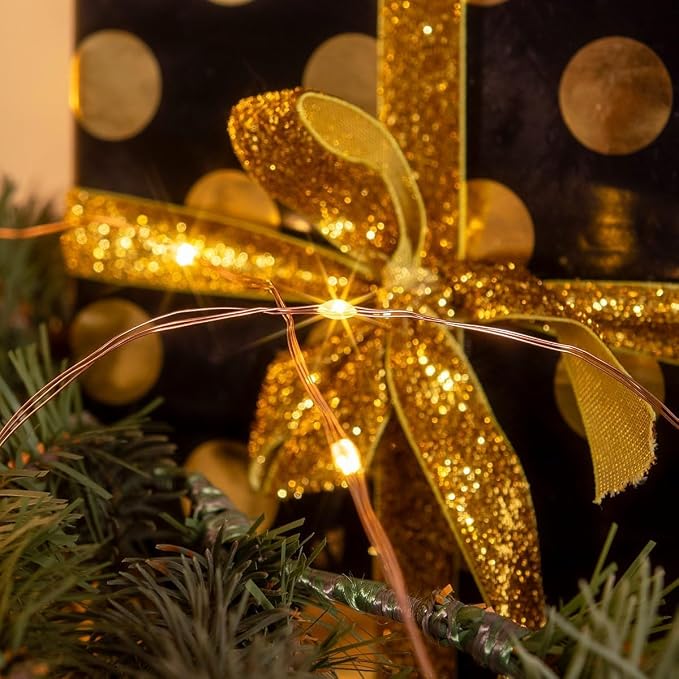 660FT 2000LED Plug in Fairy Lights Extra Long with Remote Waterproof Warm White Copper Wire Twinkle String Lights for Indoor Outdoor Christmas Tree Bedroom Porch Wedding Party Girl's Room