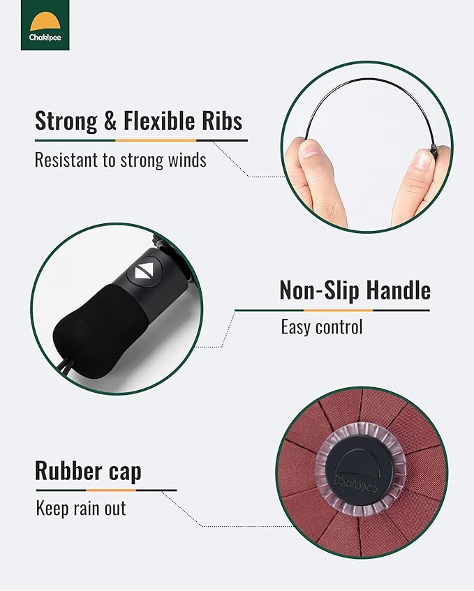 Travel Compact Umbrella Windproof - Portable Automatic for Rain, Folding Umbrella for Men and Women, Portable 210T Fabric