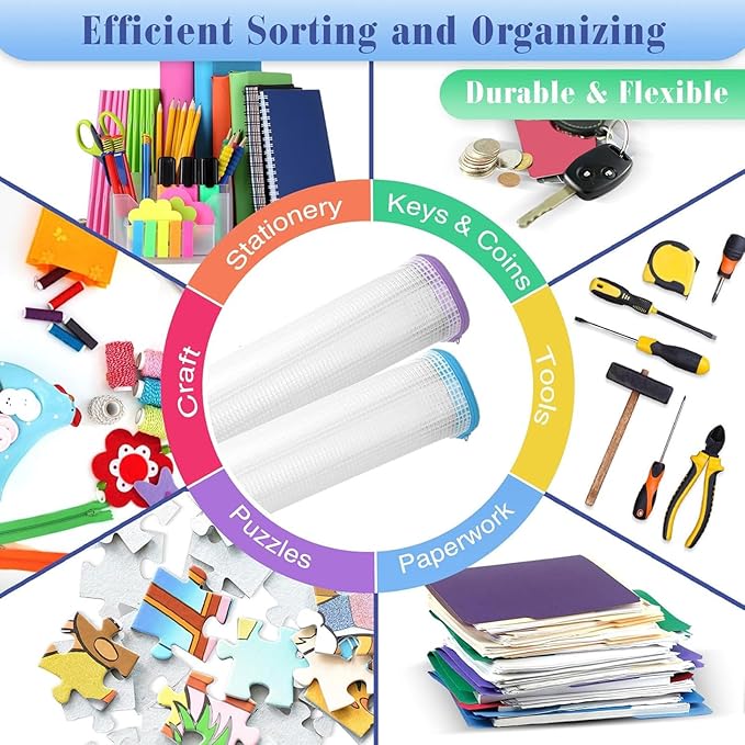 Jetec 32 Pcs Mesh Zipper Bags Toy Storage Bikini Organizer Bag Bolsas Para Guardar Trajes De Bano Waterproof Zipper Reusable Pouch Puzzle Multipurpose for Storage Office(Classic Color,9.5 x 4.5 Inch)