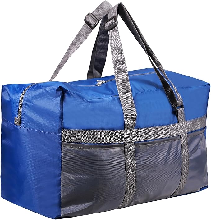 REDCAMP Foldable Travel Bag, Large Sports Bag, 75L/96L/100L, Lightweight Waterproof Tote Bag