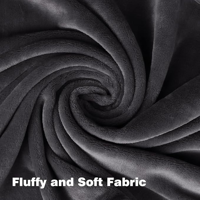 Onarway Dog Blanket Washable for Puppy: 4 Packs Dog Blankets 40”x28” - Fluffy Soft Small Throw for Cat Puppy Kitten Dogs - Fleece Pet Blankets for Bed Sofa Car and Indoor - Purple