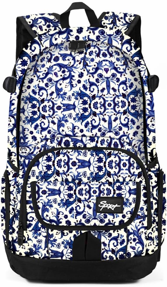 rickyh style School Backpack Travel Bag for Men & Women Lightweight College Back Pack with Laptop Compartmen