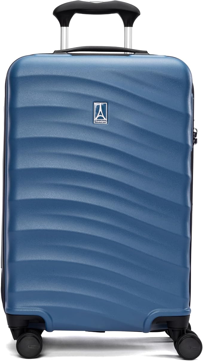 Travelpro Maxlite Air V2 Hardside Expandable Carry on Luggage, 8 Spinner Wheels, Lightweight Hard Shell Suitcase, TSA lock, Ensign Blue, Carry On 20-Inch