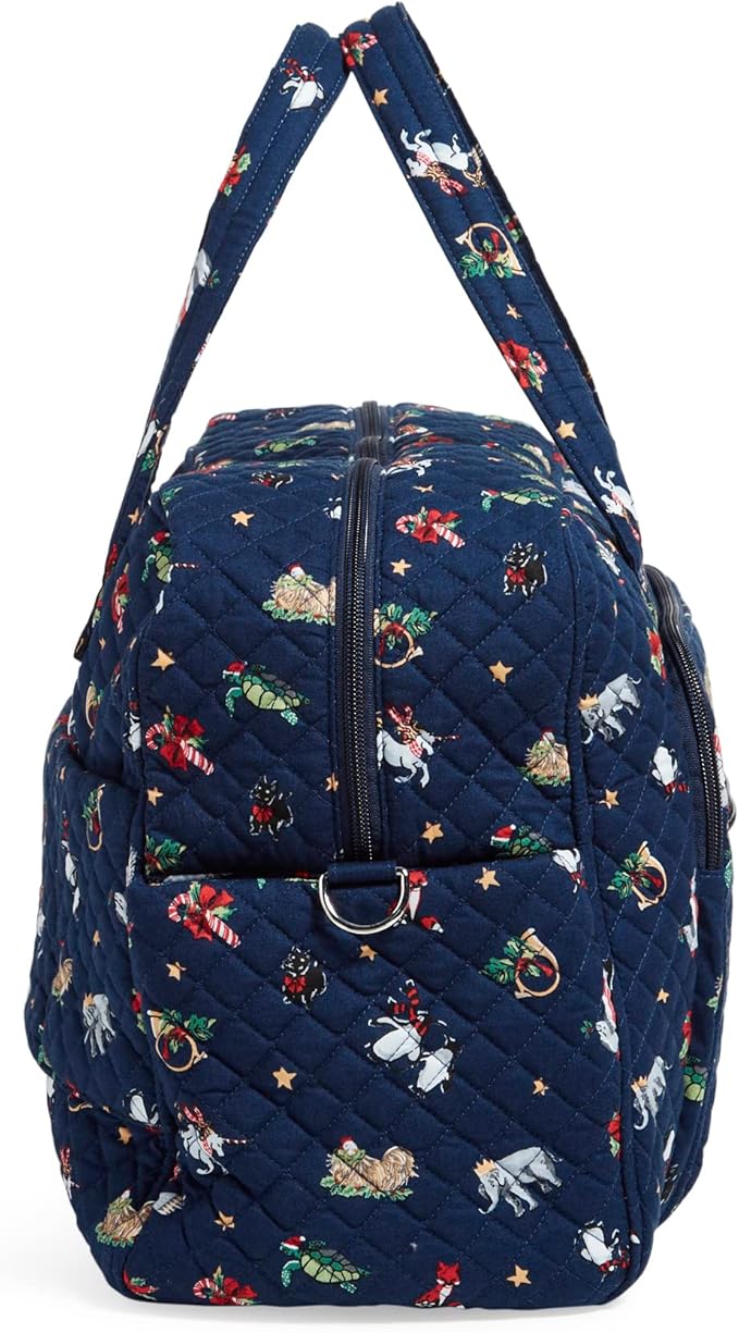 Vera Bradley womens Cotton Weekender Travel Bag
