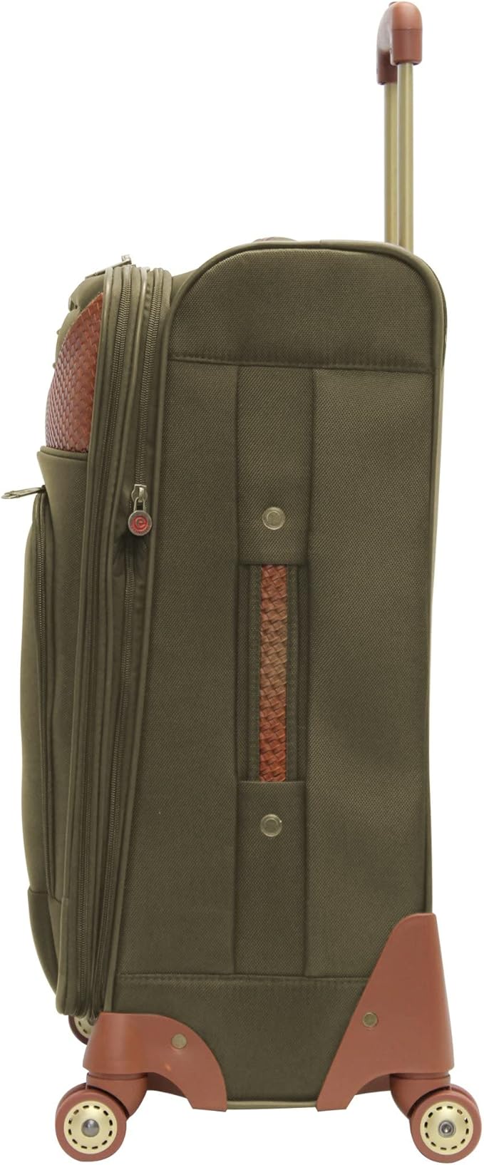 Pathfinder 24 Inch Luggage with Spinner Wheels Softside Expandable Medium Suitcase