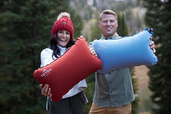 TETON Sports Camp Pillow; Great for Travel, Camping and Backpacking; Washable, Color