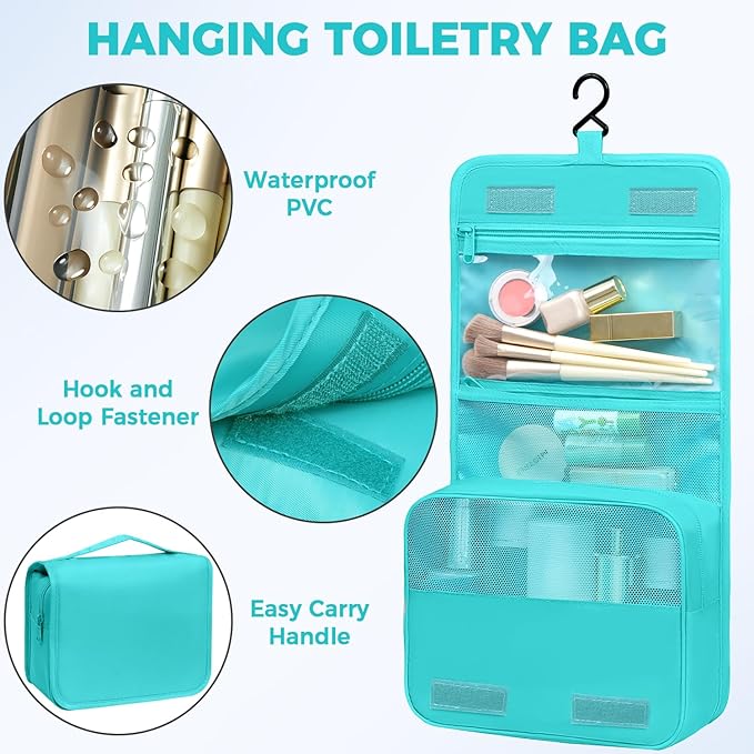BAGAIL 9 Set Packing Cubes with Packing List Luggage Packing Organizers for Travel Accessories