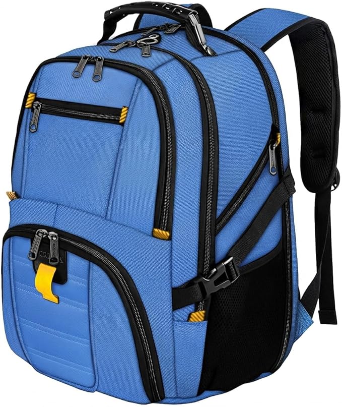 YOREPEK Large Backpack for Men, Extra Large Laptop Backpacks for Men Women, Water Resistant Travel Backpack Airline Approved Business Work Bag Fits 17 Inch Computer, Black