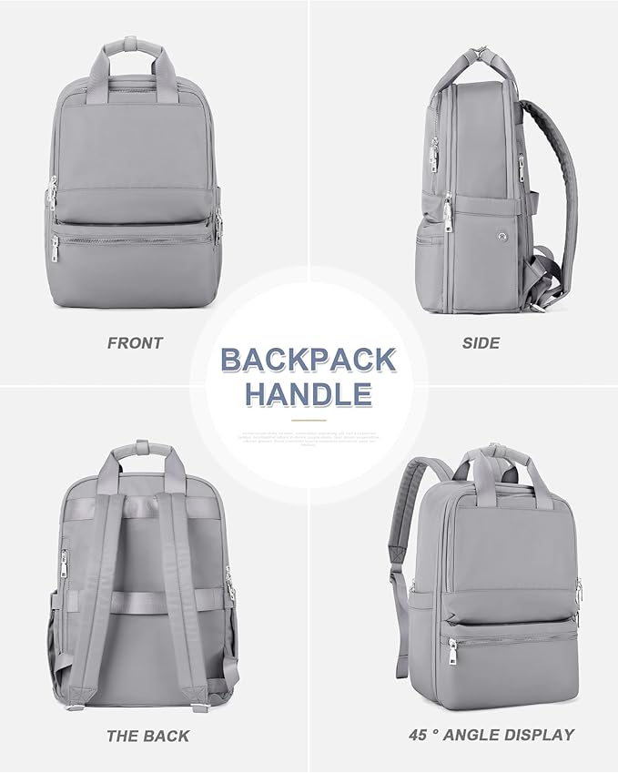 wepadre Small Travel Backpack Carry on Flight Approved Personal Item Travel Bag Carry on Backpack for Women Work Laptop Backpack for Traveling Personal Bags for Airplanes
