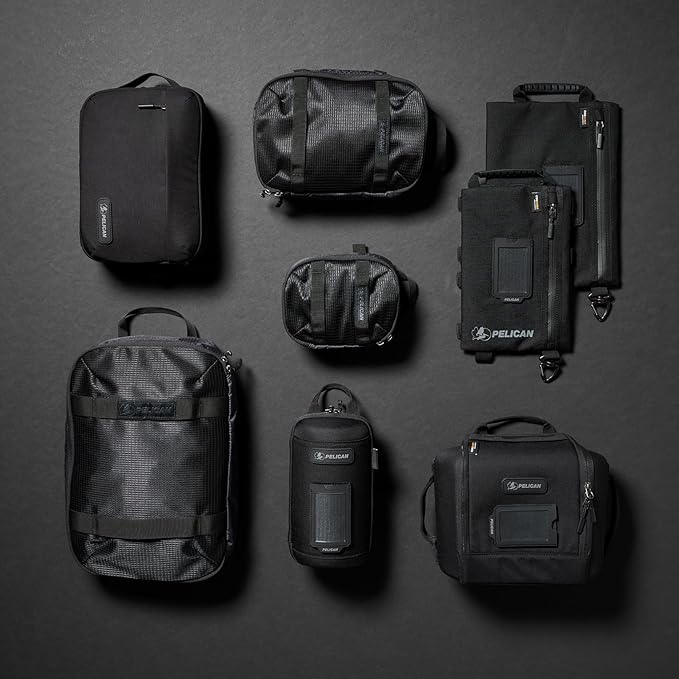 Pelican ModPak Storage Pouch - Travel Organizer - Medium (Black)