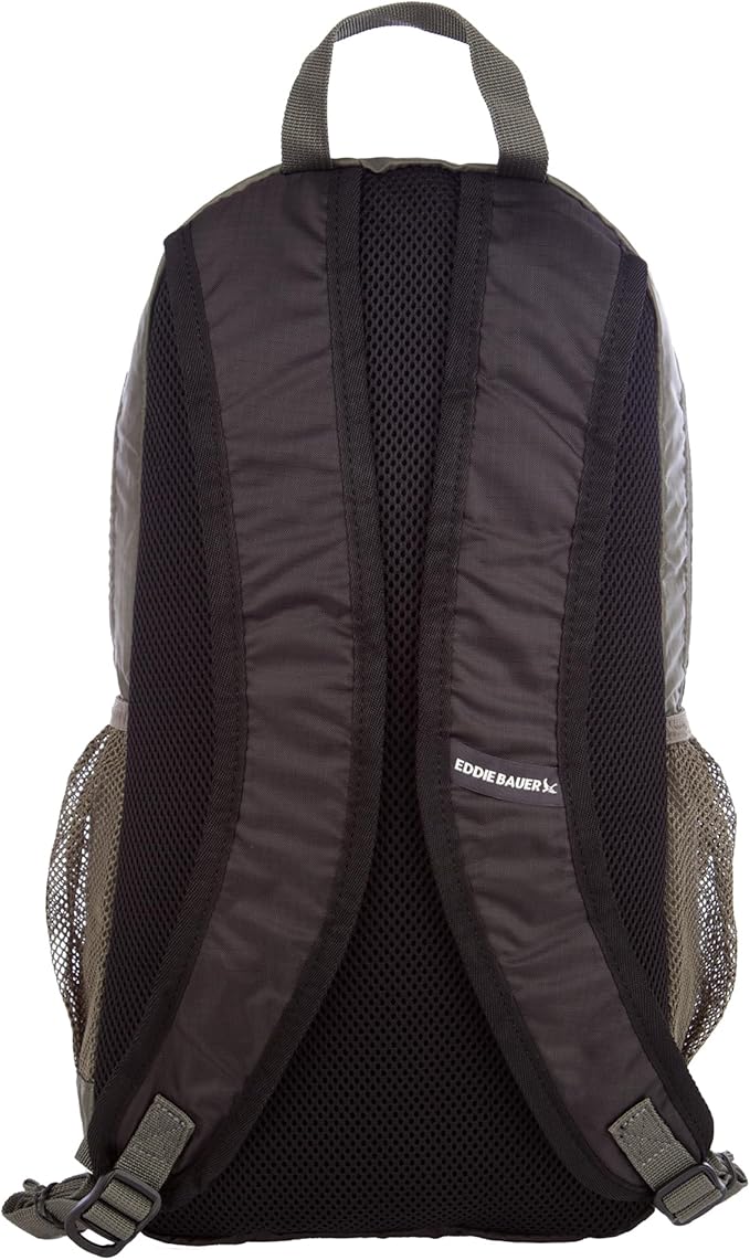 Eddie Bauer Stowaway Packable Backpack | Travel | Outdoor | Lightweight | Foldable | Durable | Ripstop Polyester | 20L - Spruce Green