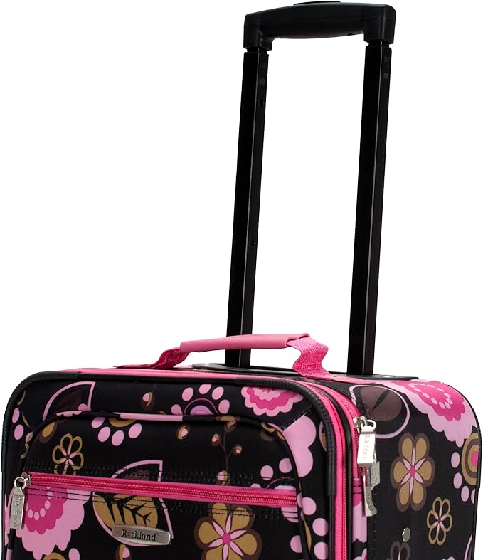 Rockland Fashion Softside Upright Luggage Set, Expandable, Pucci, 2-Piece (14/19)