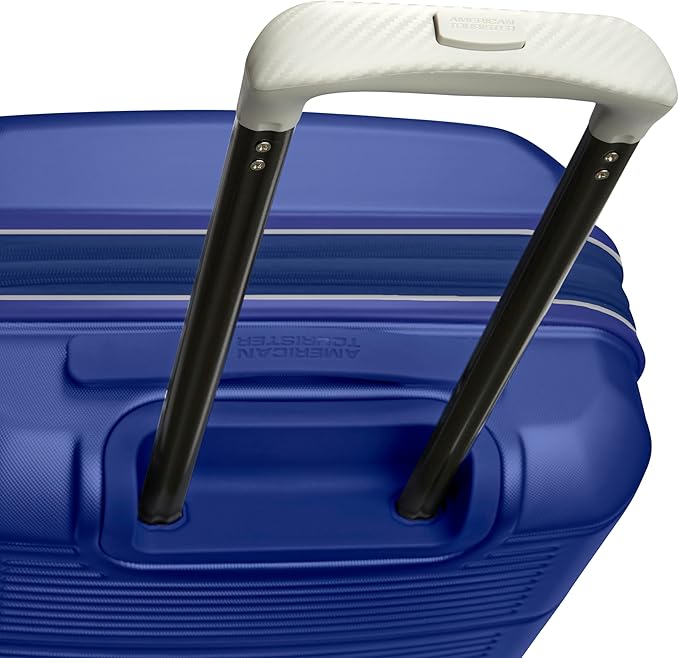 American Tourister Stratum 2.0 Hardside Expandable Luggage with Spinners | Sapphire Blue | 3PC (CO/MED/LG)