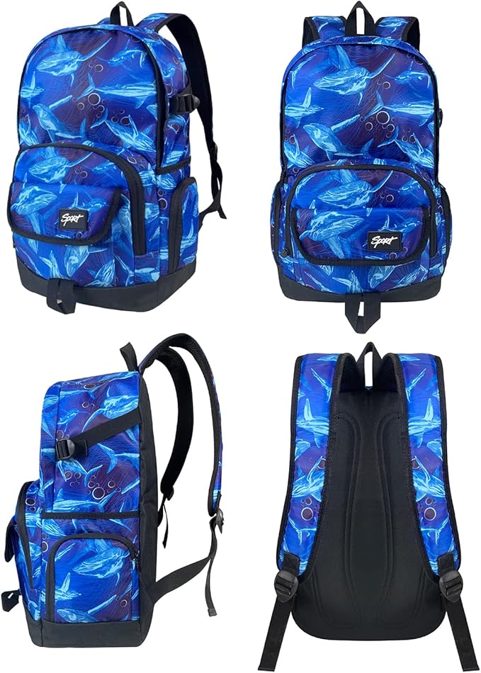 rickyh style School Backpack Travel Bag for Men & Women Lightweight College Back Pack with Laptop Compartmen