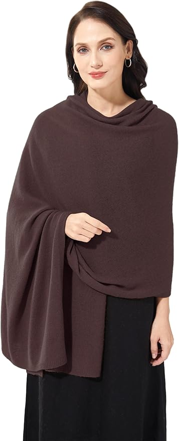 Soft Cashmere Blend Wrap Chic Scarf Stole for Women Wayfarer Travel Extra Large 87"x28"