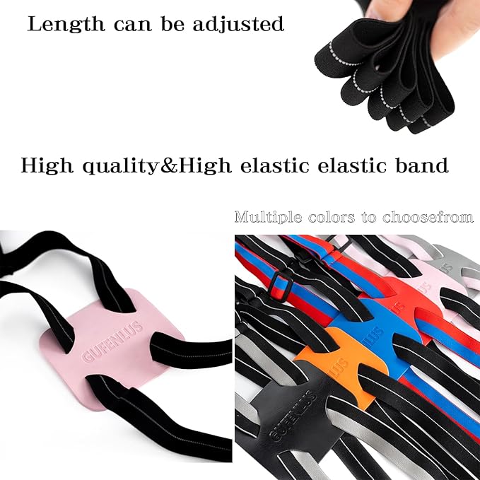 Luggage Straps for Suitcases, Luggage Bungee Straps for Attaching Bags, Travel Essentials for Suitcases Add a Bag (Black/Pink 1pcs)