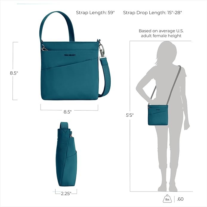 Travelon Anti-Theft Roam Small Crossbody