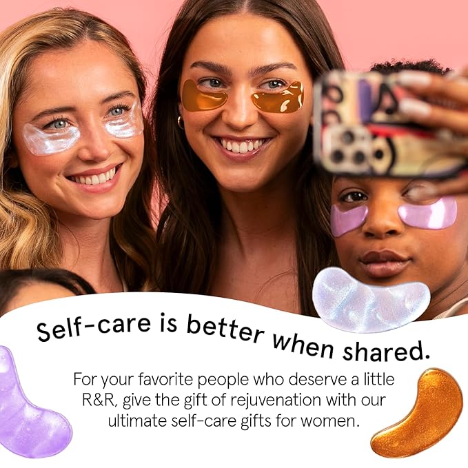 grace & stella Under Eye Patches (12 pairs) Eye Masks for Dark Circles and Puffiness - Gifts for Her, Travel & Self Care Gifts, Bachelorette Party Favors - Vegan Cruelty-Free Skin Care