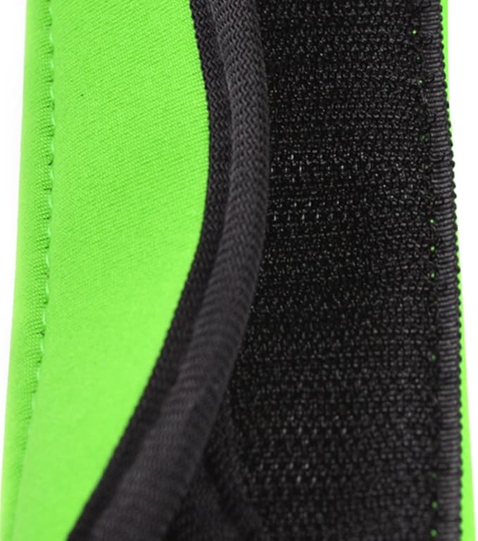 Cosmos Pack of 3 Neoprene Luggage Handle Wrap Handle Grip Luggage Identifier for Travel Bag Luggage Suitcase (Green Color)