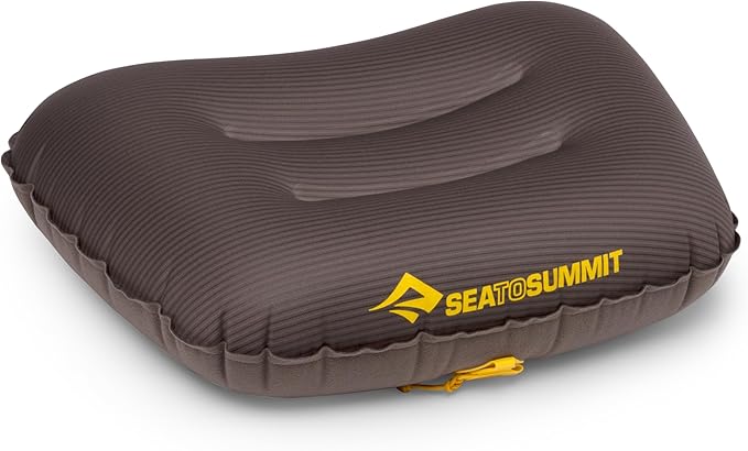 Sea to Summit Aeros Ultralight Inflatable Camping and Travel Pillow, Regular, Beluga