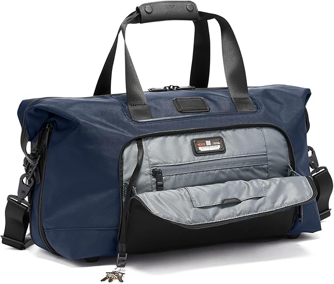 TUMI - Alpha Double Expansion Duffel - Business & Weekend Travel Duffel Bag - Designed for Durability & Functionality