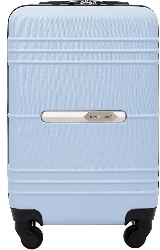Travelers Club 22" Richmond Spinner Carry-On Luggage, Blue