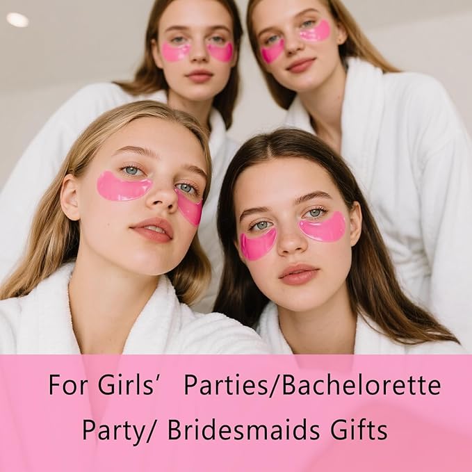 30 Pairs Eye Masks & Lip Masks, Under Eye Patches for Puffy Eyes, Moisturizing Lip Mask Pink Pads, Reducing Fine Lines, Mothers Day Gifts, Bulk Gifts, Teacher Appreciation Gifts, Small Gifts