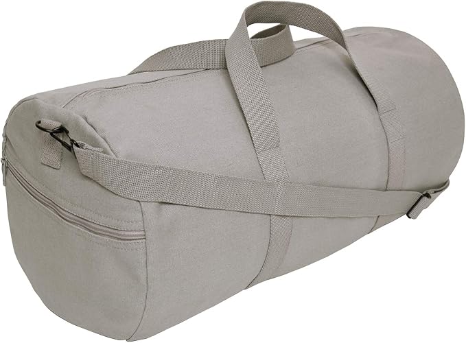 Rothco Heavy-Duty Canvas Shoulder Duffle Bag - Rugged Travel Gym Gear Equipment Bag