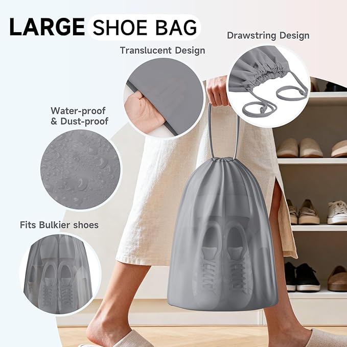 11 Set Packing Cubes for Travel, Gifts for Women Mom Kids, TSA Approved Bags for Makeup, Cosmetic, Toiletry, Suitcase Organizers for Checked Luggage, Cruise Essentials,Airplane Accessories, Grey