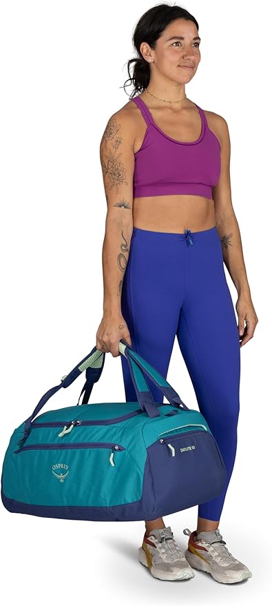Osprey Daylite Duffel Backpack - Convertible Everyday Duffel Bag for Gym, Commute, and Travel