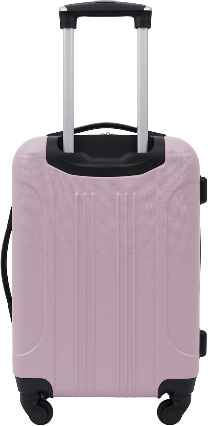 Travelers Club Chicago Hardside Expandable Spinner Luggage, Lilac, 22" Carry-On