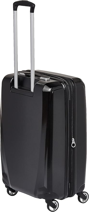 Samsonite Winfield 3 DLX Hardside Expandable Luggage with Spinners, Black, 3-Piece Set (20/25/28)
