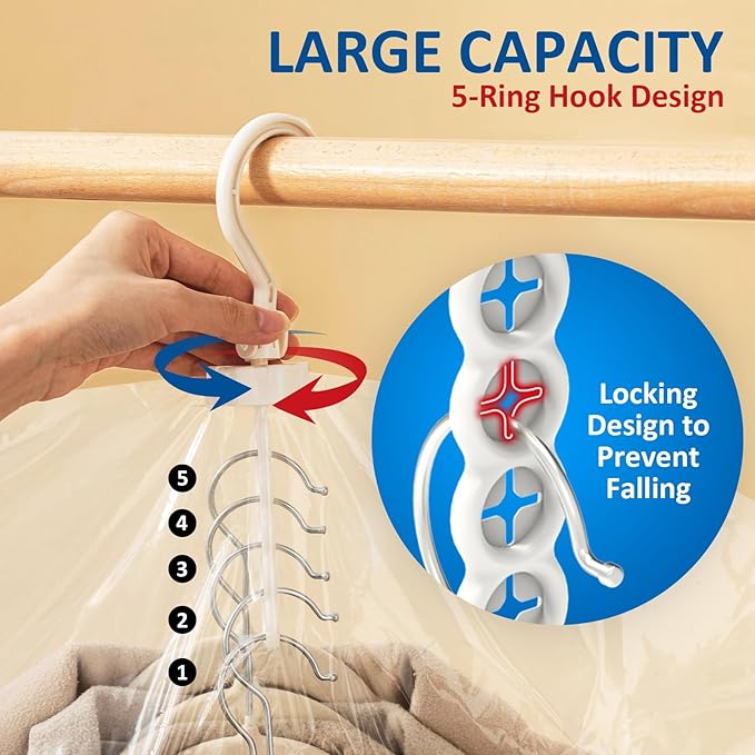 Hanging Vacuum Storage Bags, 3 Pack Large Hanging Vacuum Seal Bags for Clothing, Space Saver for Clothes, Jackets, Closet Organizer for Moving Supplies(53.1x27.6 in)