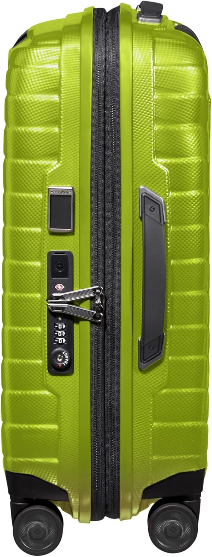Samsonite Proxis Global Carry-On Hardside Luggage with Dual Spinner Wheels, Airline Approved - Innovative Roxkin™ Lightweight Shell With Ultimate Durability- TSA Lock, Telescopic Handle - Lime