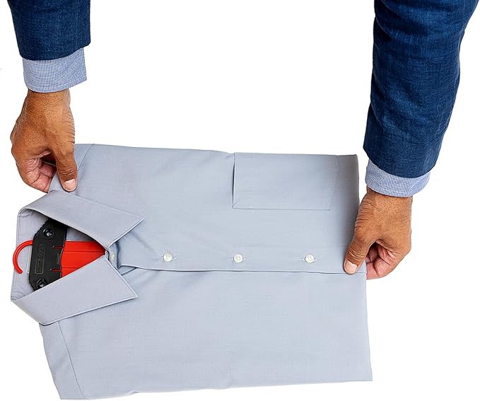 Travel Hangers | Space Saving Design|Lightweight | Prevents Wrinkles and Creases | 3 Pack